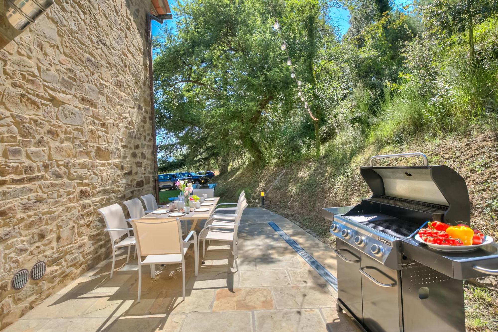 Tuscan Home S Margherita Private Outdoor - Happy Rentals Bucine Exterior photo